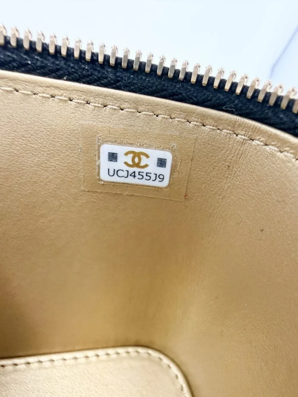 Chanel Mini Pearl Crush Vanity Case With Chain